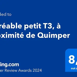 Agreable Petit T3, A Proximite De Quimper Appartement